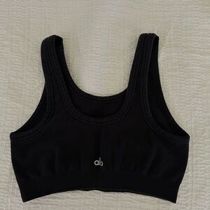 Black Sports Bra by Alo Yoga